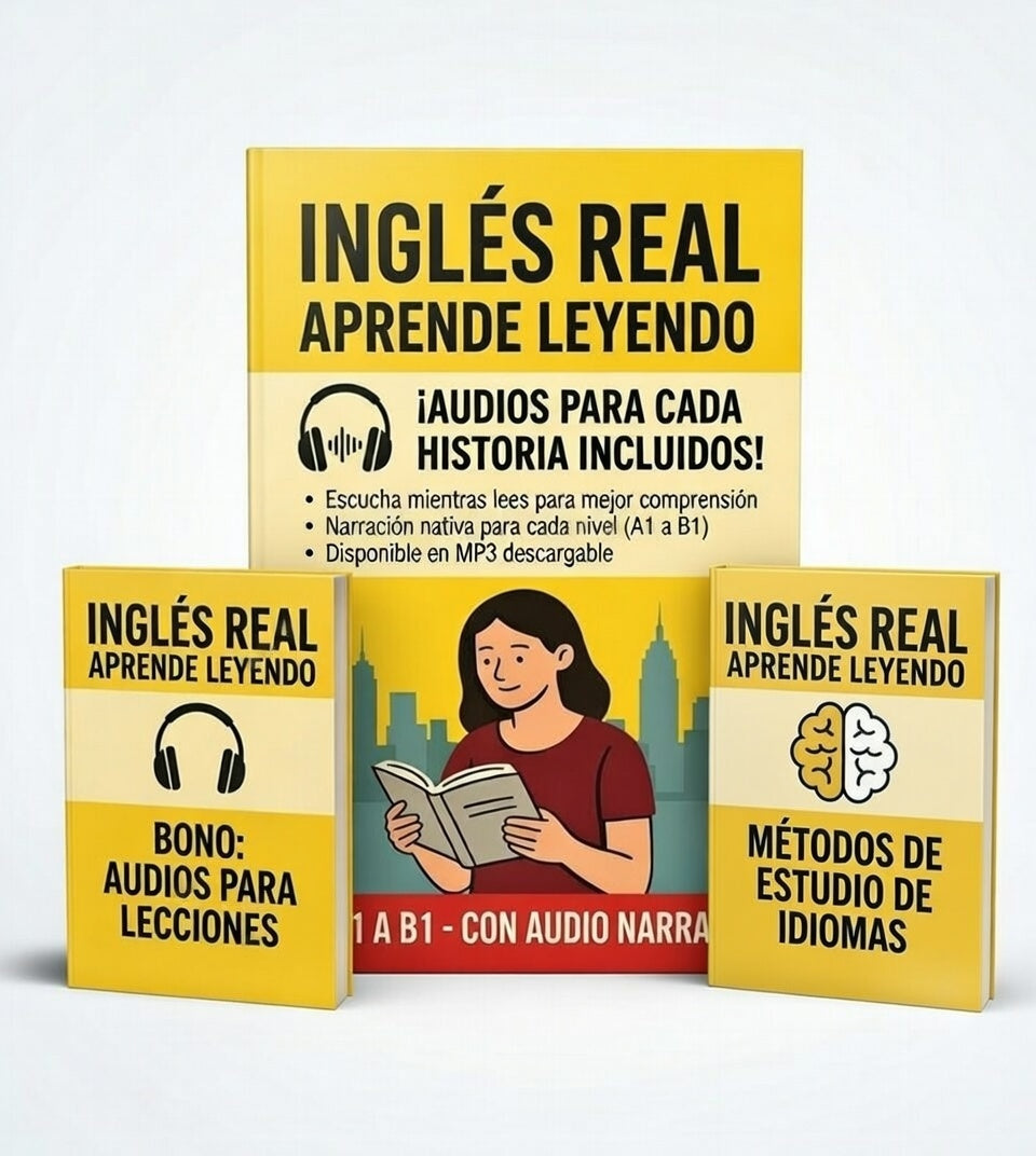 Ebook - Inglés Real Aprende Leyendo + Audios