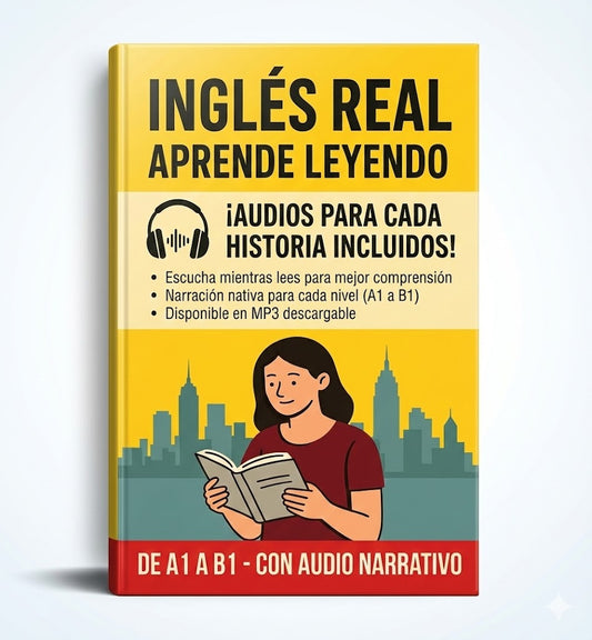 Ebook - Inglés Real Aprende Leyendo + Audios
